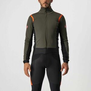 CASTELLI Cyklistická zateplená bunda - ALPHA RoS 2 - zelená 2XL obraz