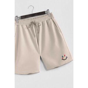 Šortky, Barva Ekru, s Potiskem Nautical Flags obraz