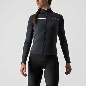 CASTELLI Cyklistický dres s dlouhým rukávem zimní - SINERGIA 2 LADY WNT - bordó/antracitová M obraz