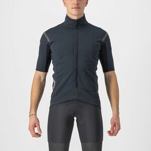 CASTELLI Cyklistický dres s krátkým rukávem - GABBA ROS 2 - antracitová 3XL obraz