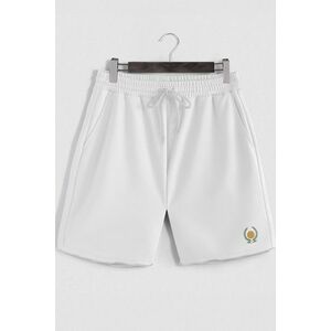 Šortky, Barva Bílá, s Potiskem Sports Classic obraz