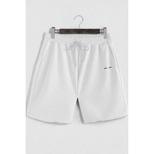 Šortky, Barva Bílá, s Potiskem French Stripe obraz