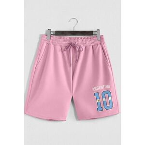 Šortky, Barva Růžová, s Potiskem Hand Of God 10 obraz