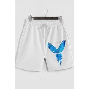 Šortky, Barva Bílá, s Potiskem Your Own Paradise obraz