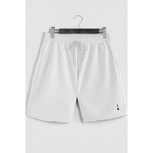 Šortky, Barva Bílá, s Potiskem Black Ace obraz