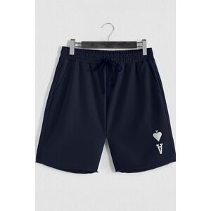 Šortky, Barva Modrá, s Potiskem Ace Reversed obraz