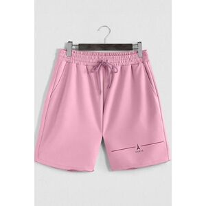Šortky, Barva Růžová, s Potiskem Paris Minimal obraz
