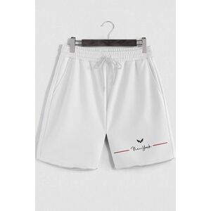 Šortky, Barva Bílá, s Potiskem New York Wings obraz