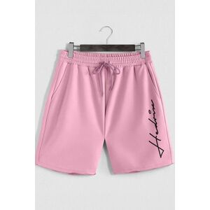 Šortky, Barva Růžová, s Potiskem Hedrix Style obraz