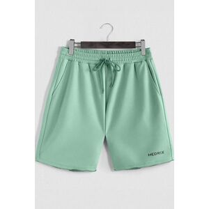 Šortky, Barva Světle Zelená, s Potiskem Hedrix obraz