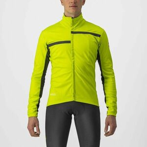 CASTELLI Cyklistická zateplená bunda - TRANSITION 2 - žlutá 3XL obraz