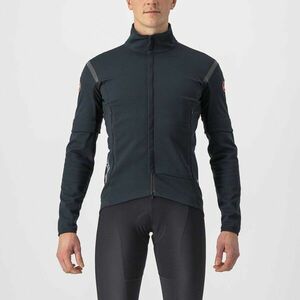 CASTELLI Cyklistická zateplená bunda - PERFETTO ROS 2 CONV. - antracitová 2XL obraz