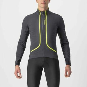 CASTELLI Cyklistická zateplená bunda - FLIGHT AIR - antracitová XL obraz