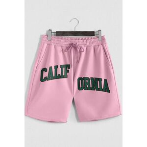 Šortky, Barva Růžová, s Potiskem California Seperated obraz