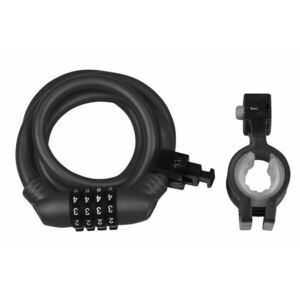 Cytec Soft Spiral Cable Lock 4-code, Zámek na kolo, Velikost: Univerzální velikost obraz