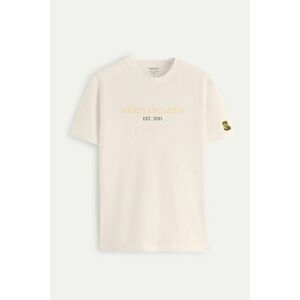 Tričko, Barva Ecru, s Potiskem Sazej S Lucazzem obraz