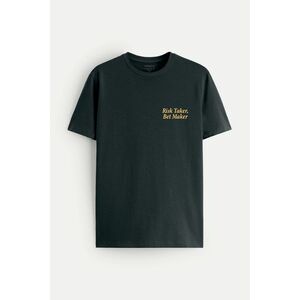 Tričko, Barva Modrá, s Potiskem Bet Maker obraz