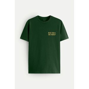 Tričko, Barva Zelená, s Potiskem Bet Maker obraz
