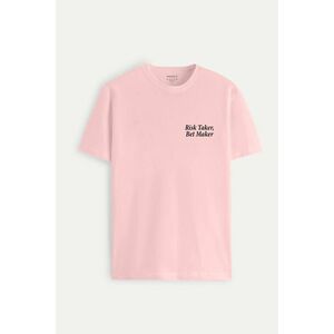 Tričko, Barva Růžová, s Potiskem Bet Maker obraz