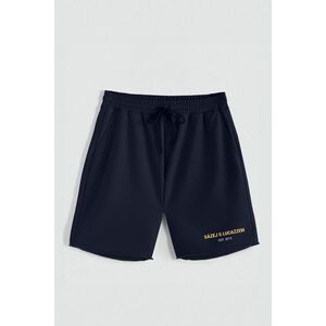 Kraťasy, Barva Modrá, s Potiskem Hedrix 2015 obraz