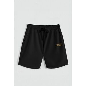 Kraťasy, Barva Černá, s Potiskem Hedrix Bet Maker obraz