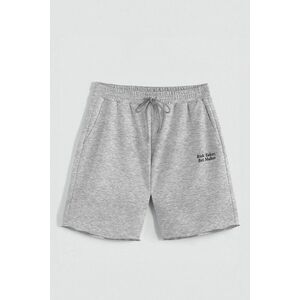 Kraťasy, Barva šedá, s Potiskem Hedrix Bet Maker obraz