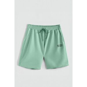 Kraťasy, Barva Světle Zelená, s Potiskem Hedrix Bet Maker obraz