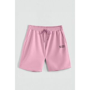 Kraťasy, Barva Růžová, s Potiskem Hedrix Bet Maker obraz