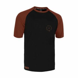 ROCDAY Cyklistický dres s krátkým rukávem - ROOST - černá/červená S obraz