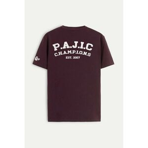 Tričko, Barva Bordó, s Potiskem Est 2007 obraz