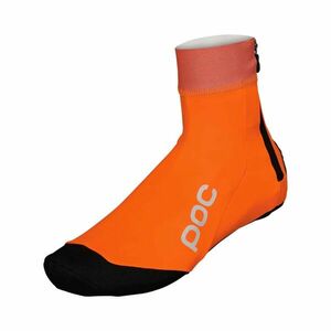 POC Cyklistické návleky na tretry - THERMAL SHORT HEAVY - oranžová M obraz