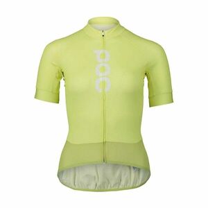 POC Cyklistický dres s krátkým rukávem - ESSENTIAL ROAD LADY - žlutá XL obraz