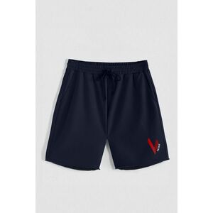 Kraťasy, Barva Modrá, s Potiskem Hedrix V obraz