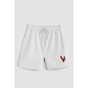 Kraťasy, Barva Bílá, s Potiskem Hedrix V obraz