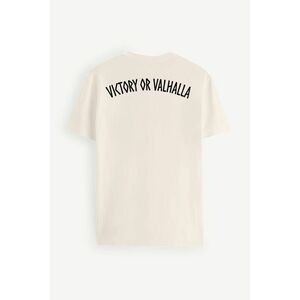 Tričko, Barva Ecru, s Potiskem Victory obraz