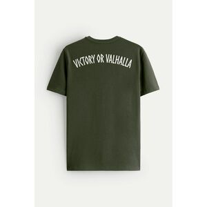 Tričko, Barva Khaki, s Potiskem Victory obraz