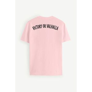 Tričko, Barva Růžová, s Potiskem Victory obraz