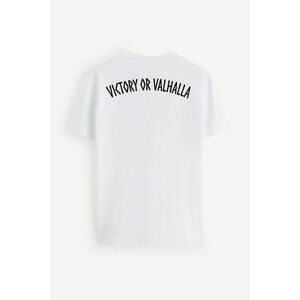 Tričko, Barva Bílá, s Potiskem Victory obraz