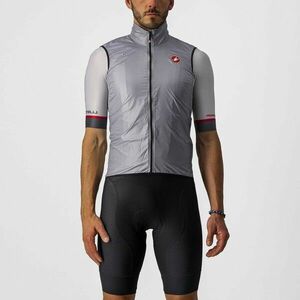CASTELLI Cyklistická vesta - ARIA - stříbrná 3XL obraz