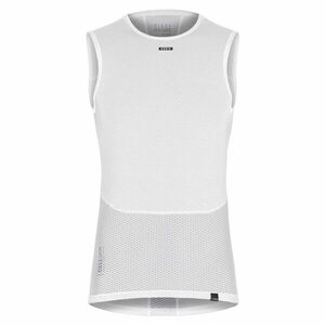 GOBIK Cyklistické triko bez rukávů - CELL SKIN LADY - bílá M obraz