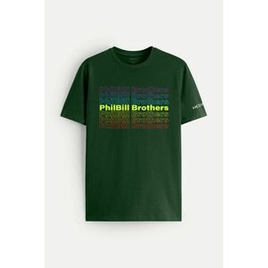 Tričko, Barva Zelená, s Potiskem Colorfull Logo obraz