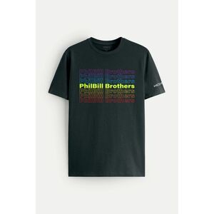 Tričko, Barva Železná šedá, s Potiskem Colorfull Logo obraz