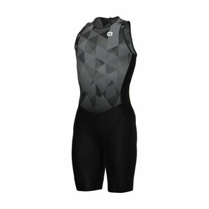 ALÉ Cyklistická kombinéza - KITE TRIATHLON - šedá 4XL obraz