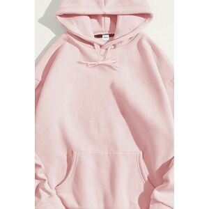 Mikina s Kapucí, Barva Růžová, s Potiskem Regular Hoodie obraz