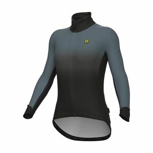 ALÉ Cyklistická zateplená bunda - PR-S GRADIENT - černá/šedá XS obraz