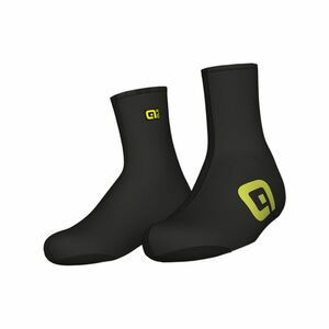 ALÉ Cyklistické návleky na tretry - NEOPRENE - černá/žlutá 37-39 obraz