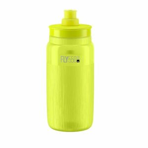 ELITE Cyklistická láhev na vodu - FLY TEX 550 ml - žlutá obraz
