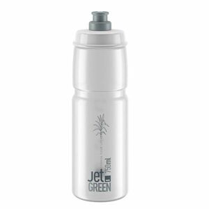 ELITE Cyklistická láhev na vodu - JET GREEN 750 ml - transparentní obraz
