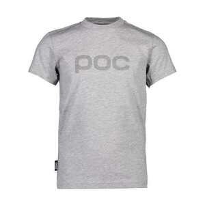 POC Cyklistické triko s krátkým rukávem - TEE - šedá 150 cm obraz