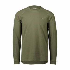 POC Cyklistický dres s dlouhým rukávem letní - POISE CREW NECK - zelená S obraz
